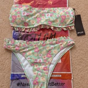 brand new nasty gal bikini set